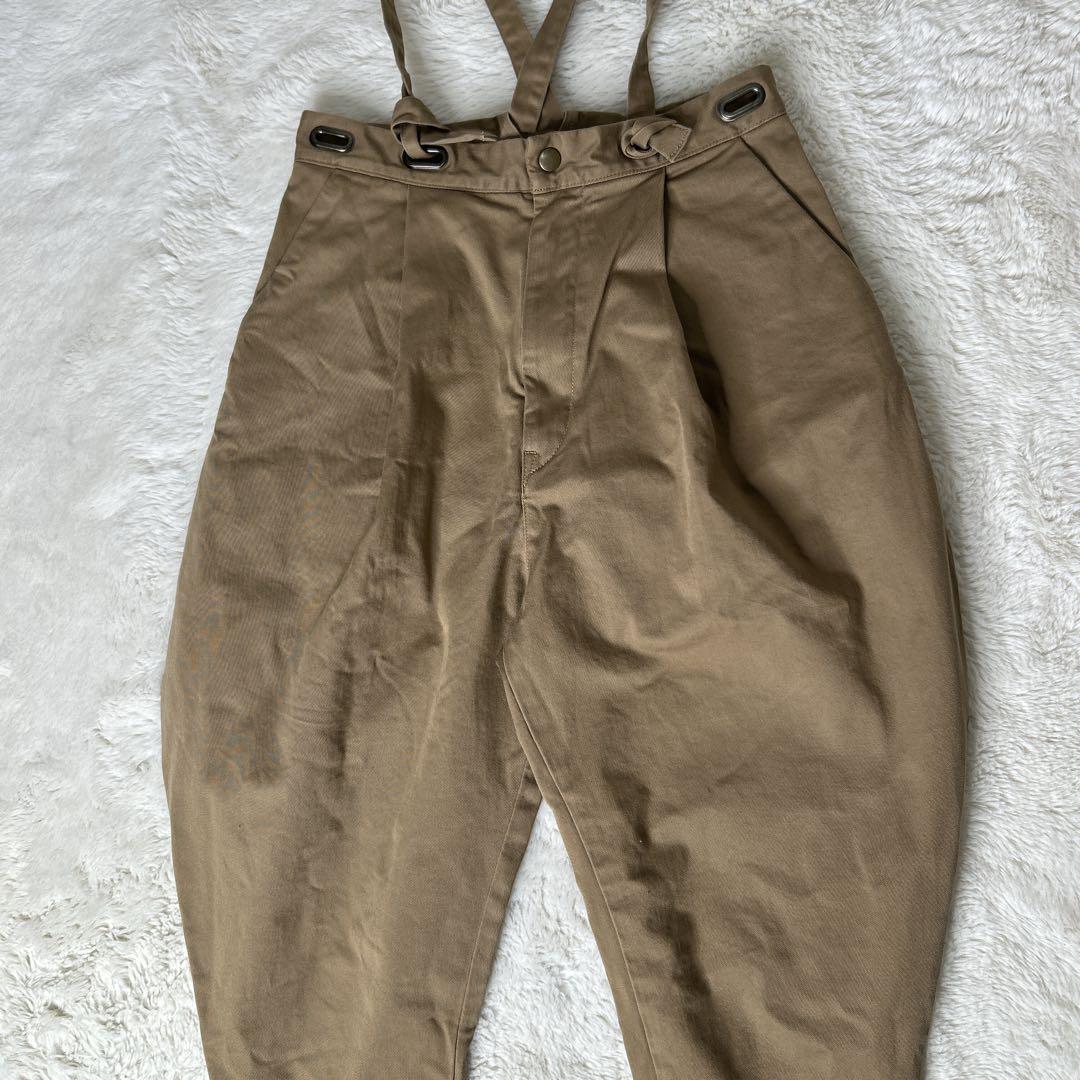 kapital /キャピタル /サロペット 肩ヒモ付きパンツ XS ベージュ