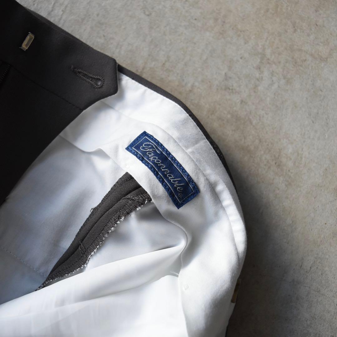 90s Façonnableファソナブル ツータックスラックス W34 L30