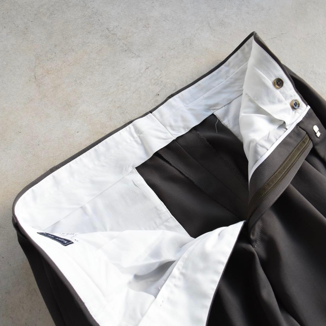 90s Façonnableファソナブル ツータックスラックス W34 L30