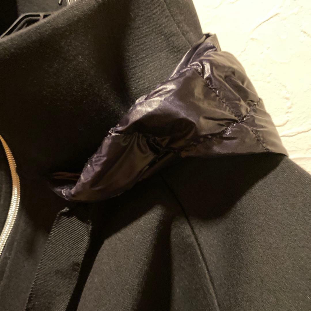 ピンクハウスヘルノコート　フード付き ポンチョ コート　黒