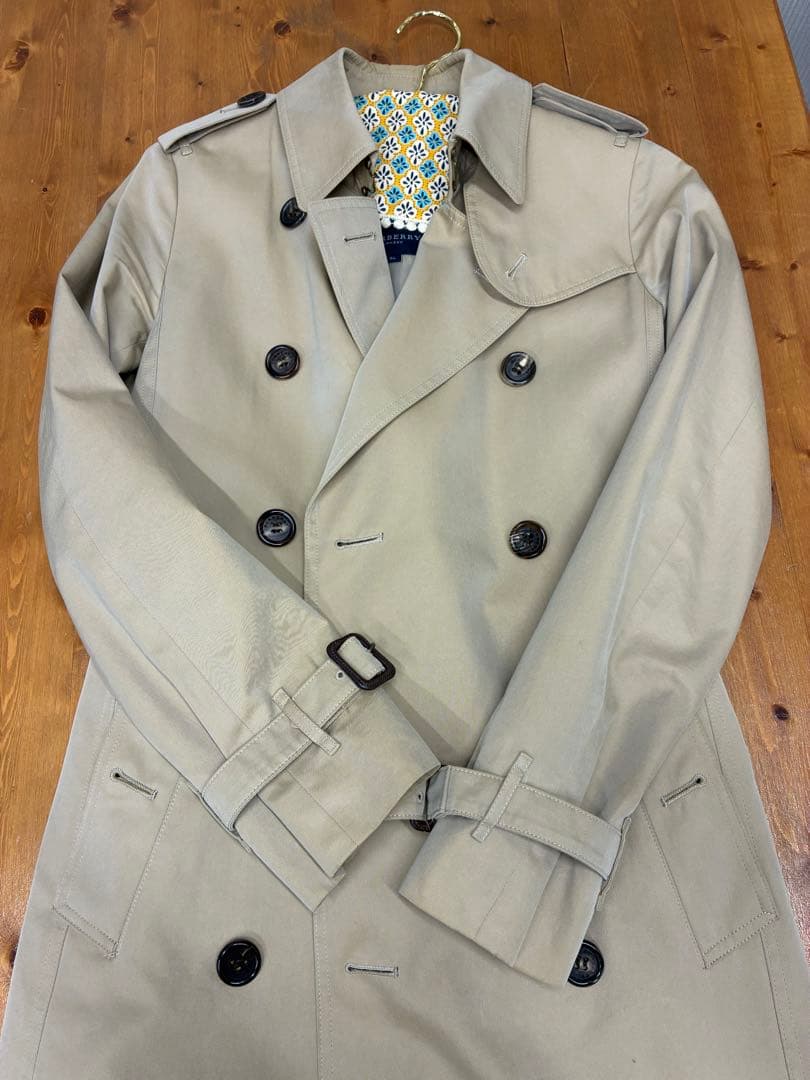 バーバリー　トレンチコートライナー付き　36