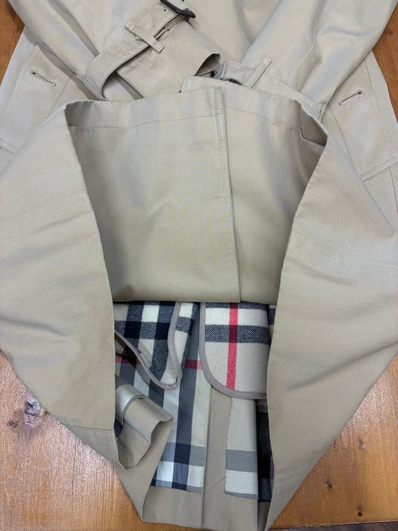 バーバリー　トレンチコートライナー付き　36