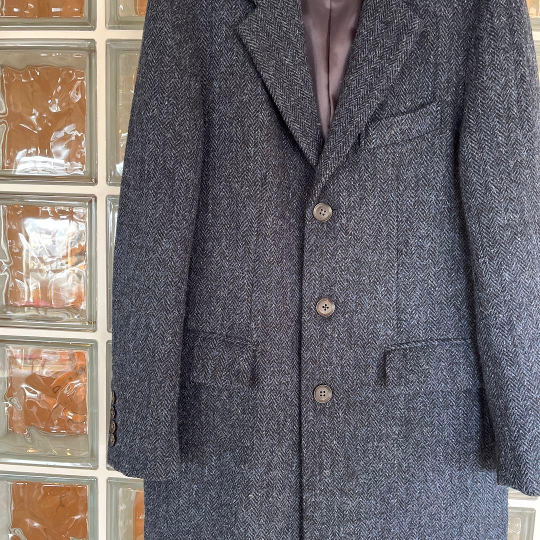 チェスターコート ハリスツイード