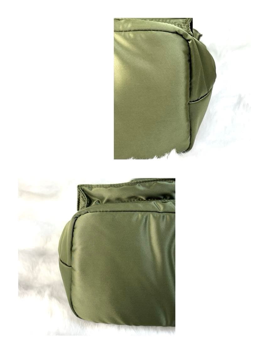 【極美品】PORTER ポーター タンカー トートバッグ セージグリーン