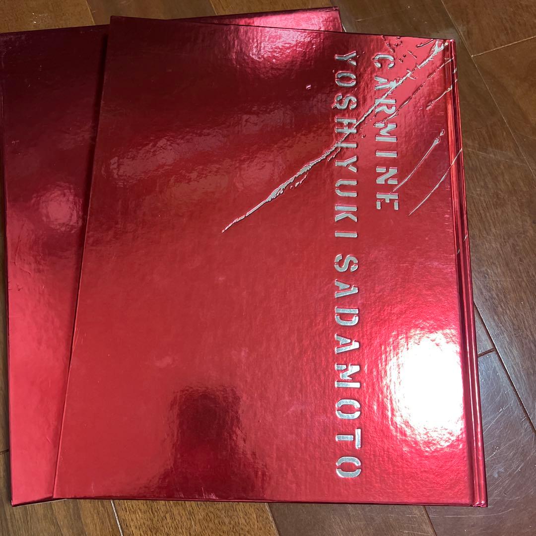 【希少】　貞本義行 画集 CARMINE （カーマイン）　限定生産版