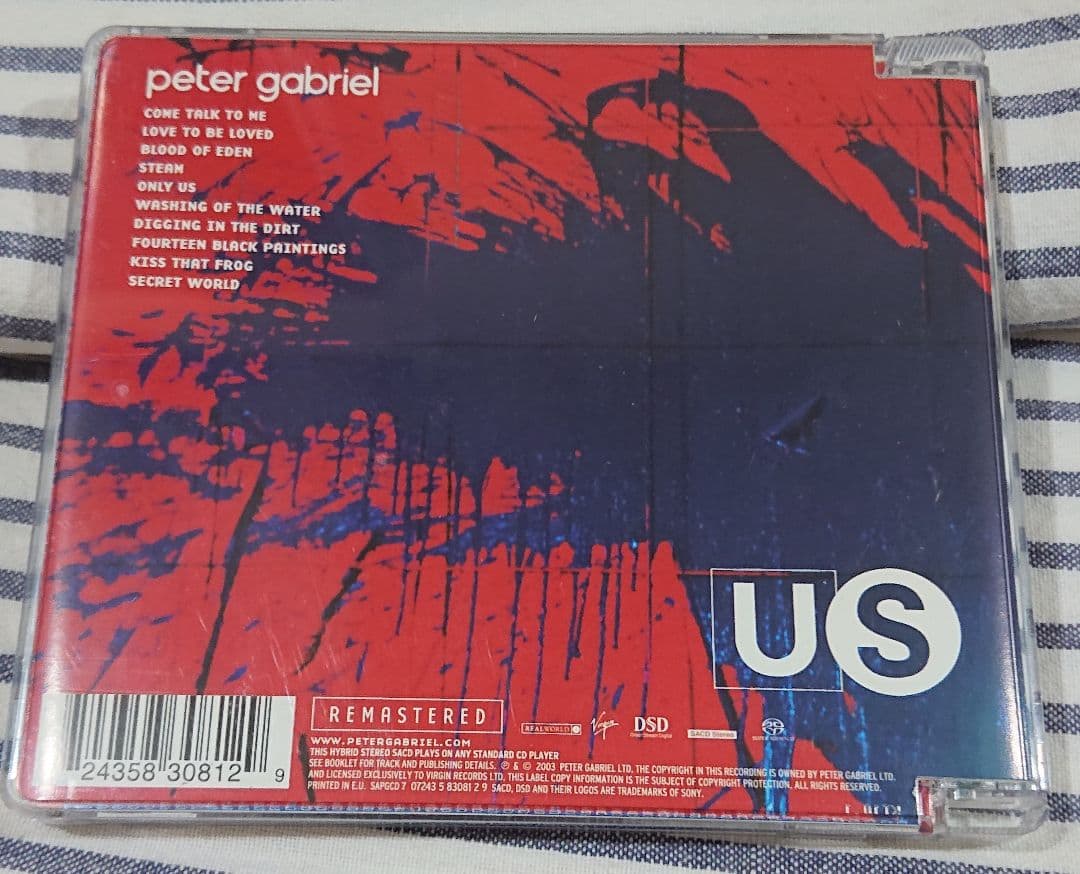 (SACD) PETER GABRIEL「US」