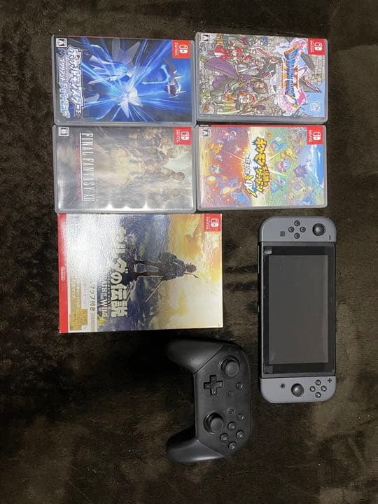 Switch本体とソフト