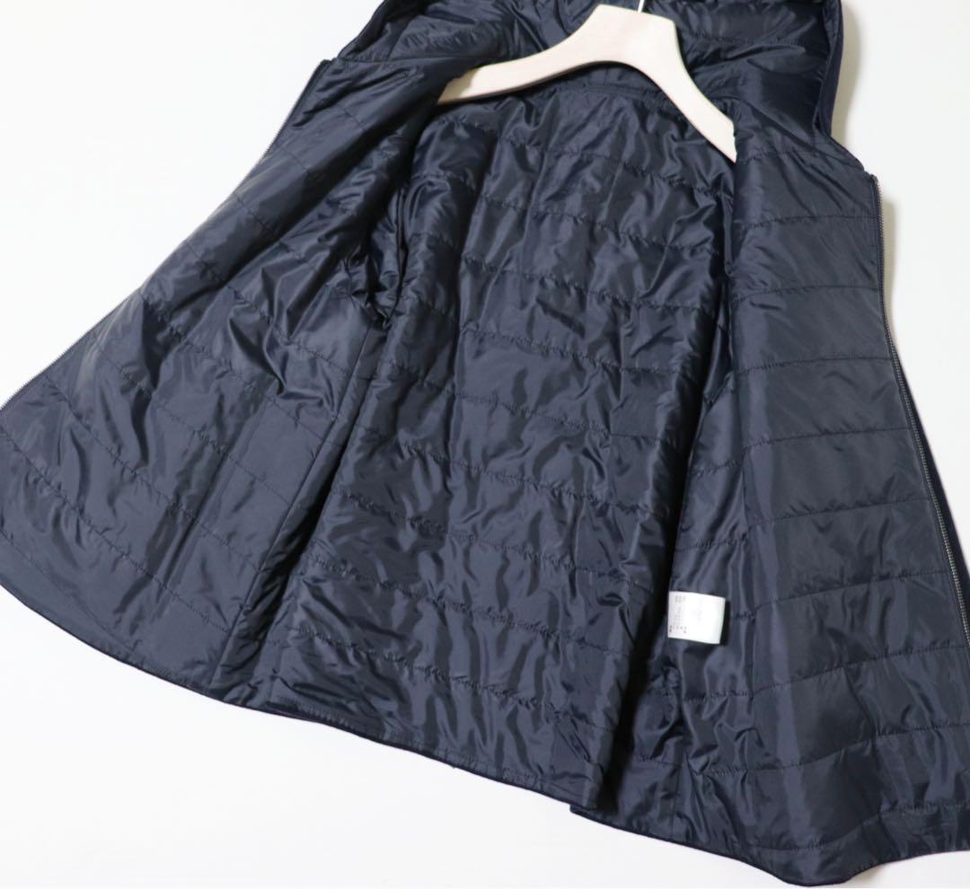 《ユキ》中わた フーデットショートコート ジャケット 1(9サイズ)