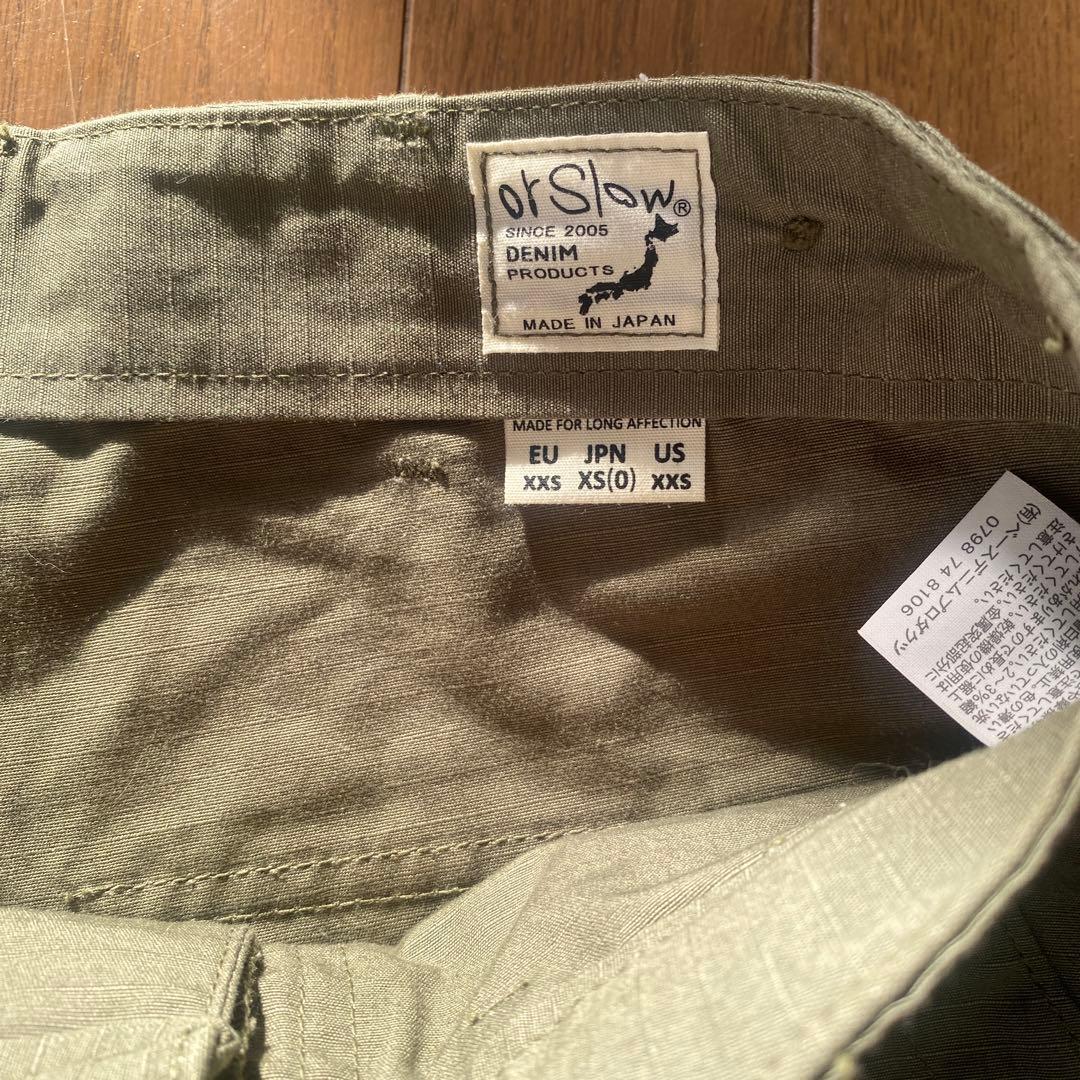 オアスロウ VINTAGE FIT FATIGUE PANTS WOMEN