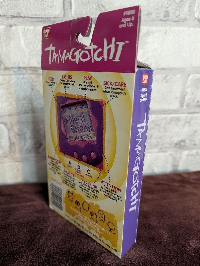 希少 初代 たまごっち アメリカ版 未使用 海外版 育成 バンダイ BANDAI