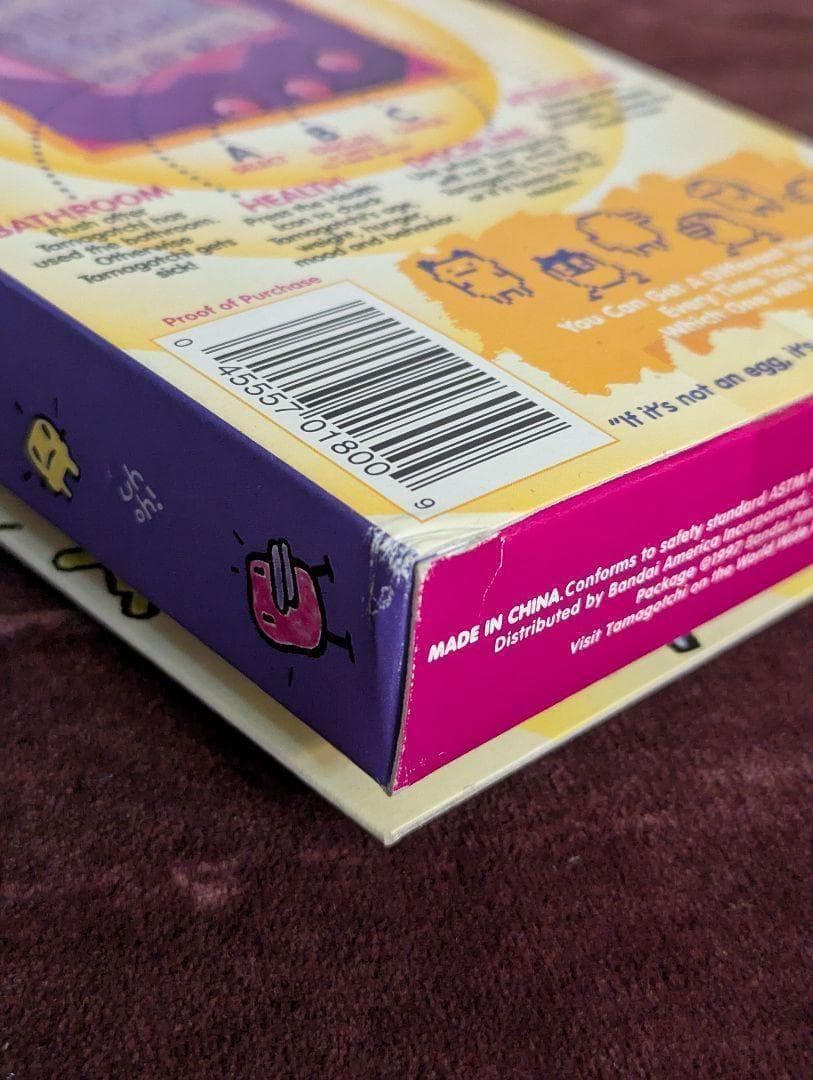 希少 初代 たまごっち アメリカ版 未使用 海外版 育成 バンダイ BANDAI