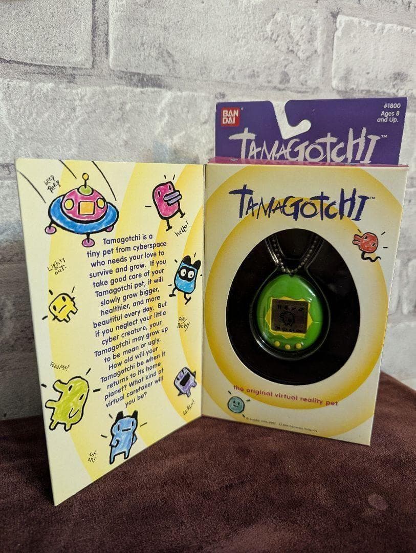 希少 初代 たまごっち アメリカ版 未使用 海外版 育成 バンダイ BANDAI