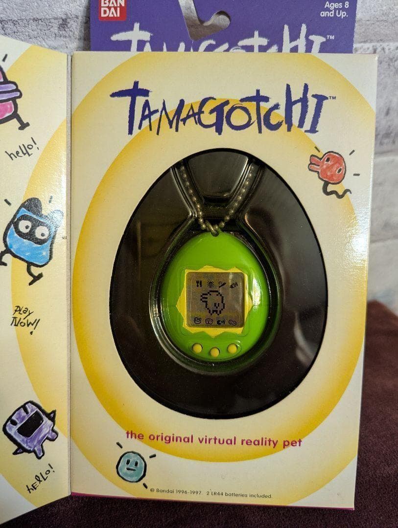 希少 初代 たまごっち アメリカ版 未使用 海外版 育成 バンダイ BANDAI