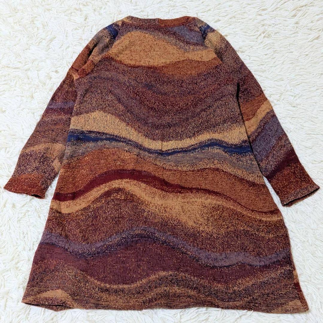 ヨーガンレール 現行 サハラチュニック 総柄 赤系 M