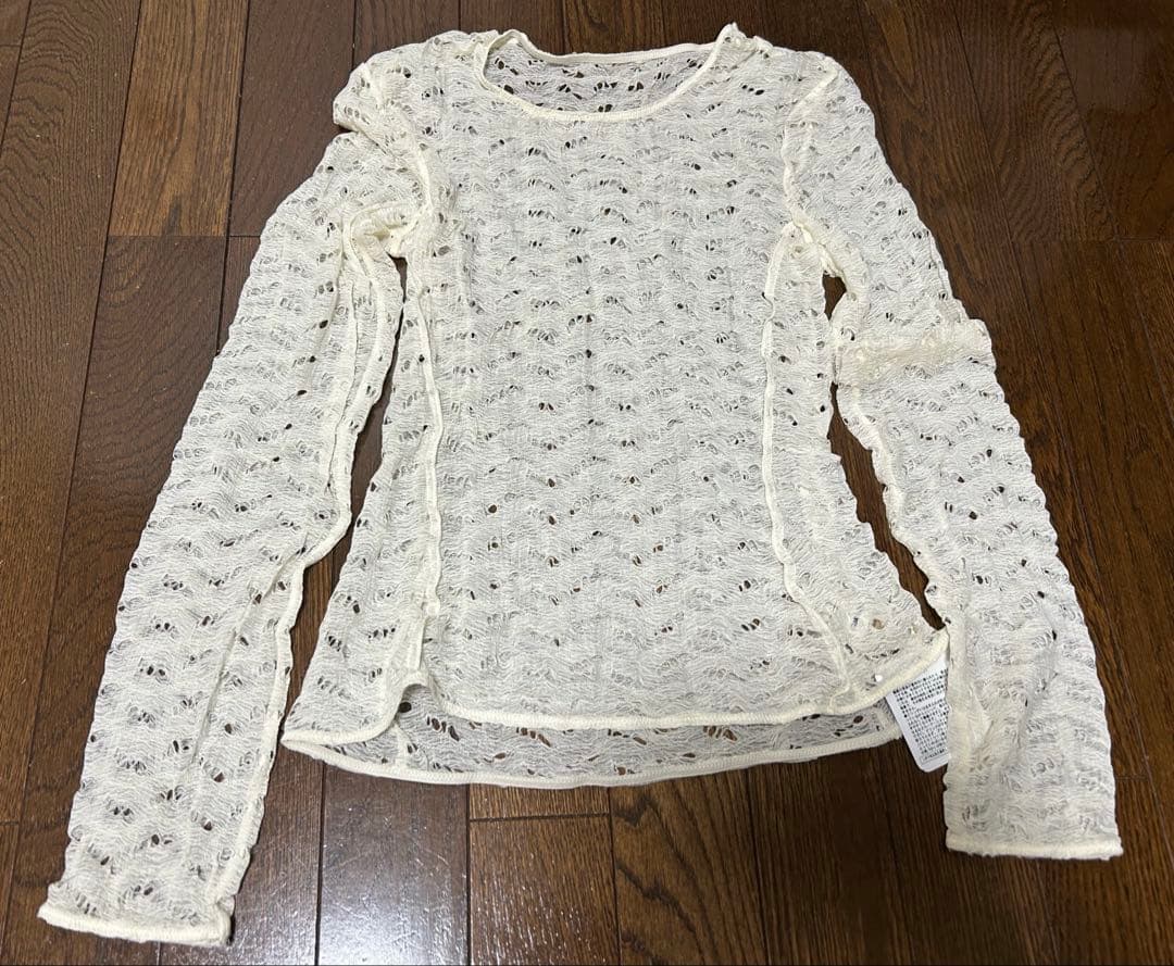 【新品未使用/TODAYFUL】Jacquard Long T-shirts