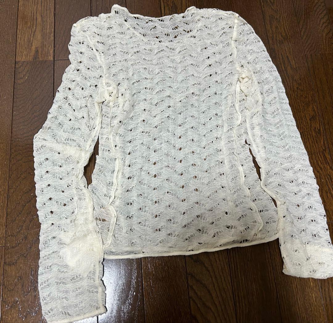 【新品未使用/TODAYFUL】Jacquard Long T-shirts