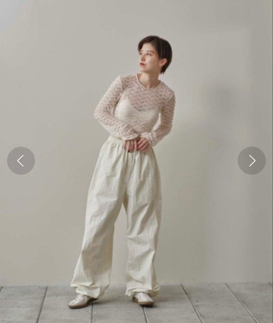 【新品未使用/TODAYFUL】Jacquard Long T-shirts