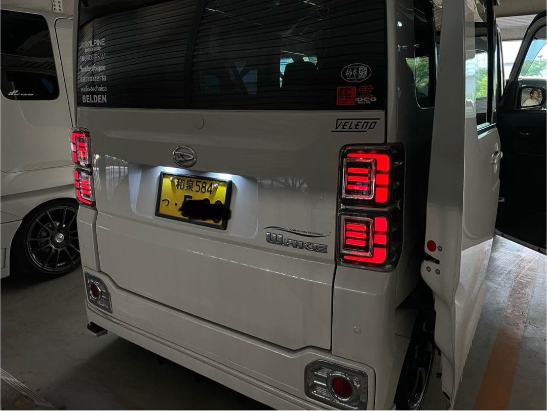 potato san 専用 ウェイク　フルLEDカスタムテールランプ