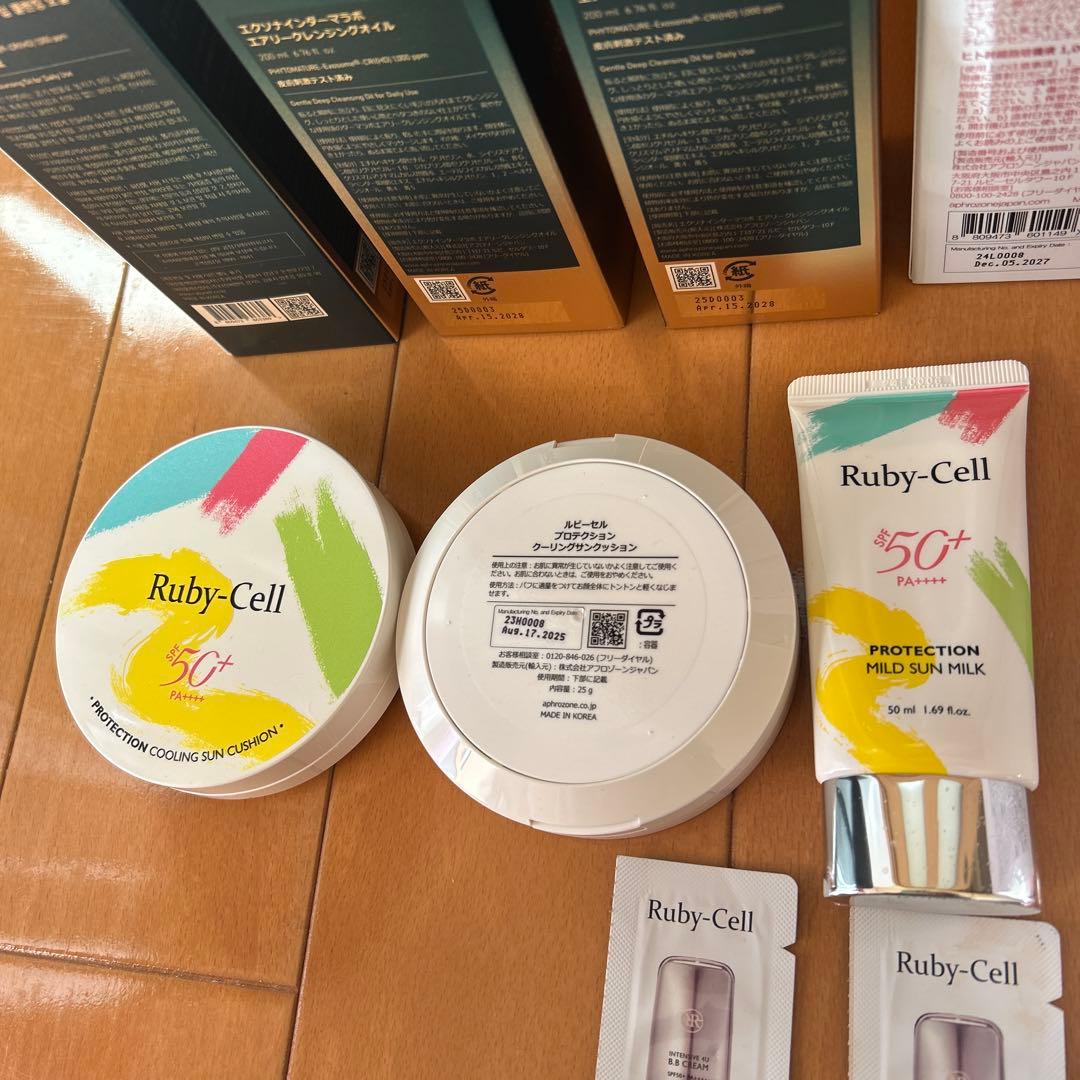 Exonine ルビーセル rubycell クレンジング　洗顔　セット