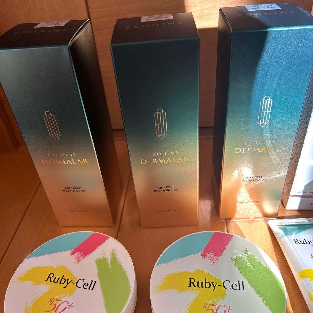 Exonine ルビーセル rubycell クレンジング　洗顔　セット