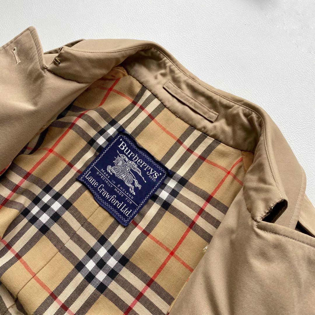 【デッドストック級/英国製】 Burberrys トレンチコート　ベージュ
