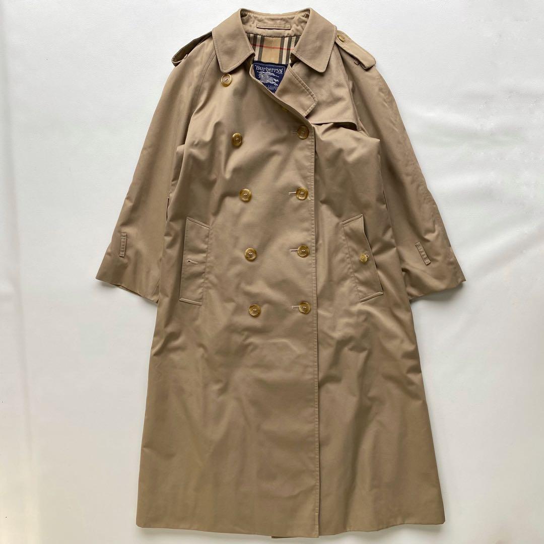 【デッドストック級/英国製】 Burberrys トレンチコート　ベージュ