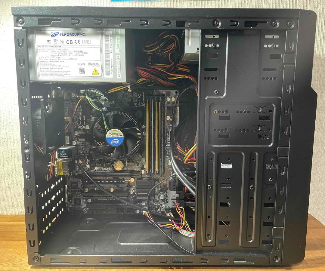 Win11 自作PC i5-4570 メモリ16GBSSD256GBHDD1TB