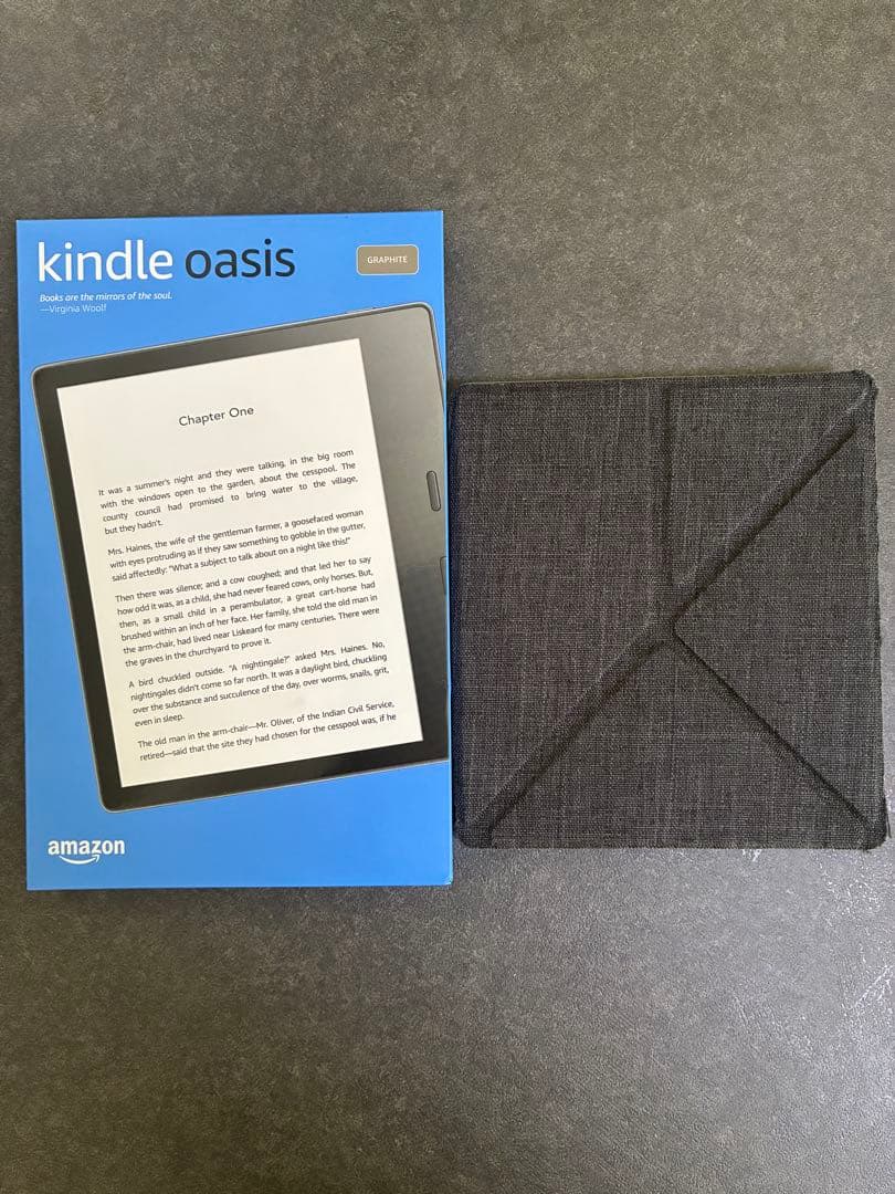 Kindle Oasis 第10世代 本体(専用ケースつき)