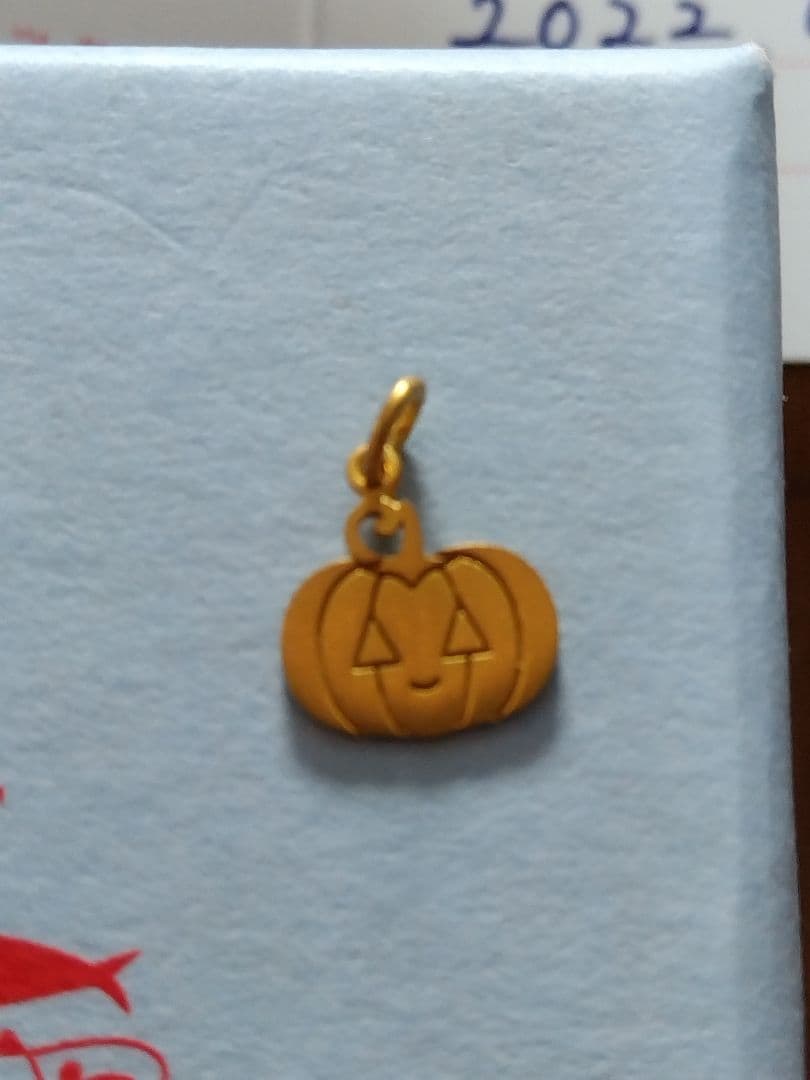 新品未使用　マリーエレーヌドゥタイヤック　22K ハロウィン　ペンダント