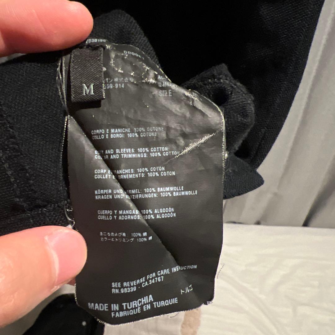 PRADA ポロシャツ ブラック ロゴ