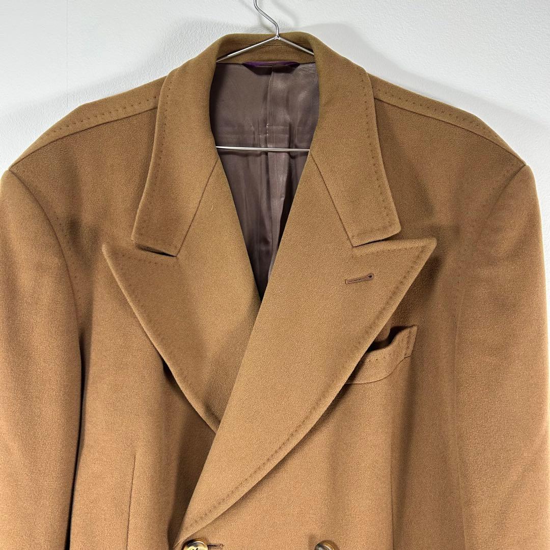 極美品✨ポールスミス　コレクション　ダブルブレスト　チェスターコート　キャメル