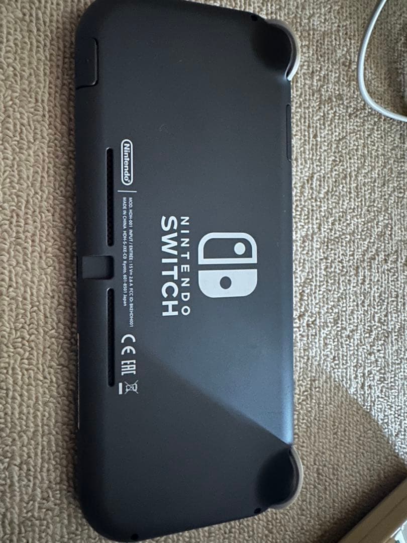 Nintendo Switch Lite グレー ケースとカセット付き