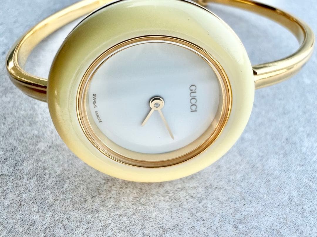 【稼働品】 Gucci チェンジベゼル 腕時計