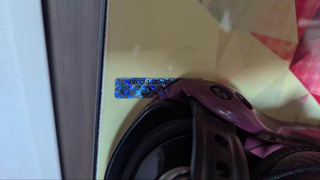 頭*人様 COSMIC SURF スノーボード バインディング付き　139cm