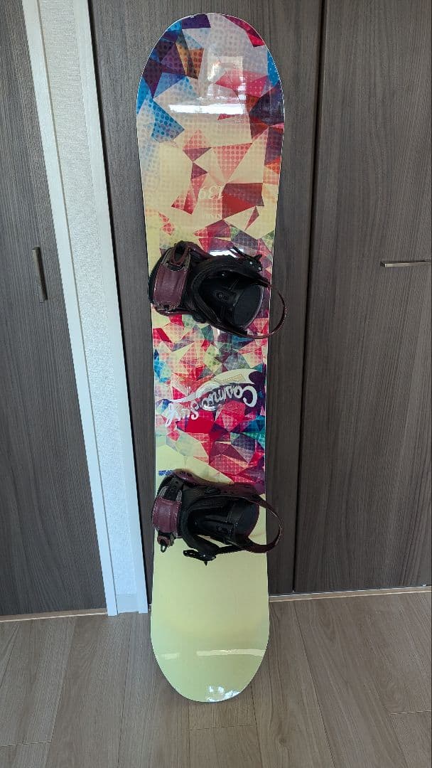頭*人様 COSMIC SURF スノーボード バインディング付き　139cm