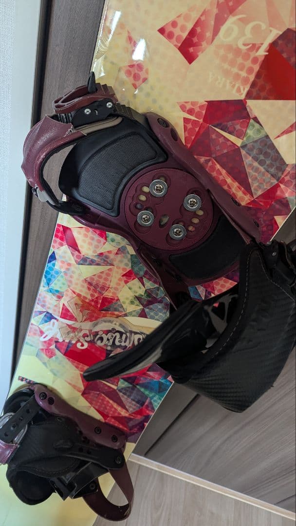 頭*人様 COSMIC SURF スノーボード バインディング付き　139cm