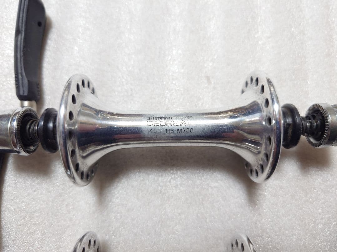 ヴィンテージSHIMANO『DEORE XT』(HB-M730・FH-M732)