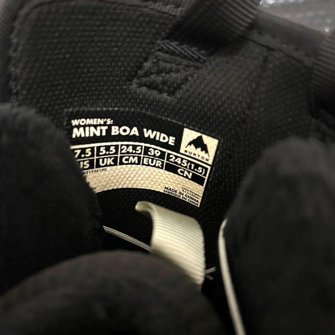 Burton バートン レディース ブーツミント BOA ワイド 24.5