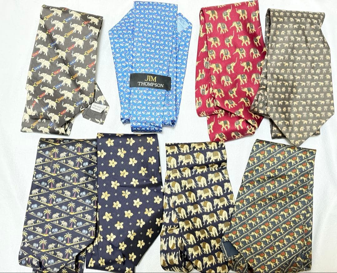 【ネクタイ大量まとめ売り】75本セット｜ハイブランド混在｜美品〜汚れあり