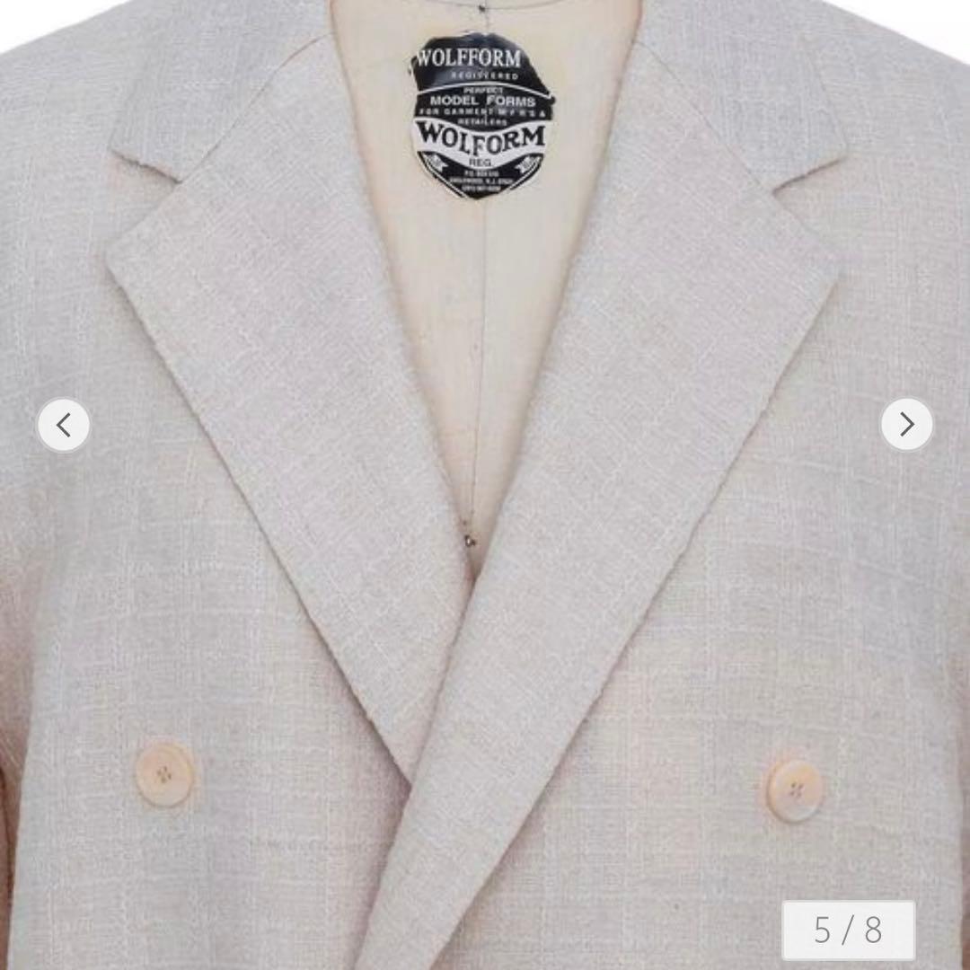 drawer spring ツイードフリンジ　テーラードジャケット　アウター