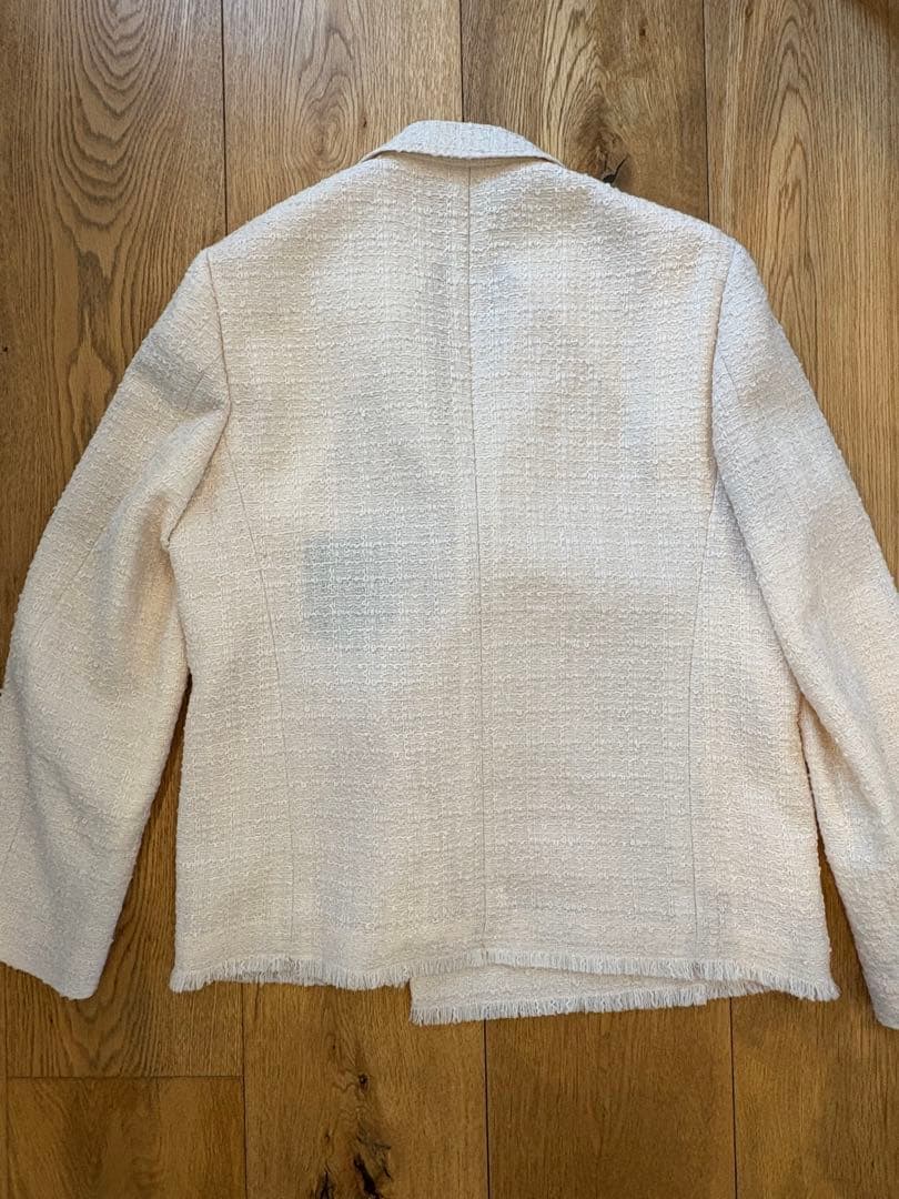 drawer spring ツイードフリンジ　テーラードジャケット　アウター