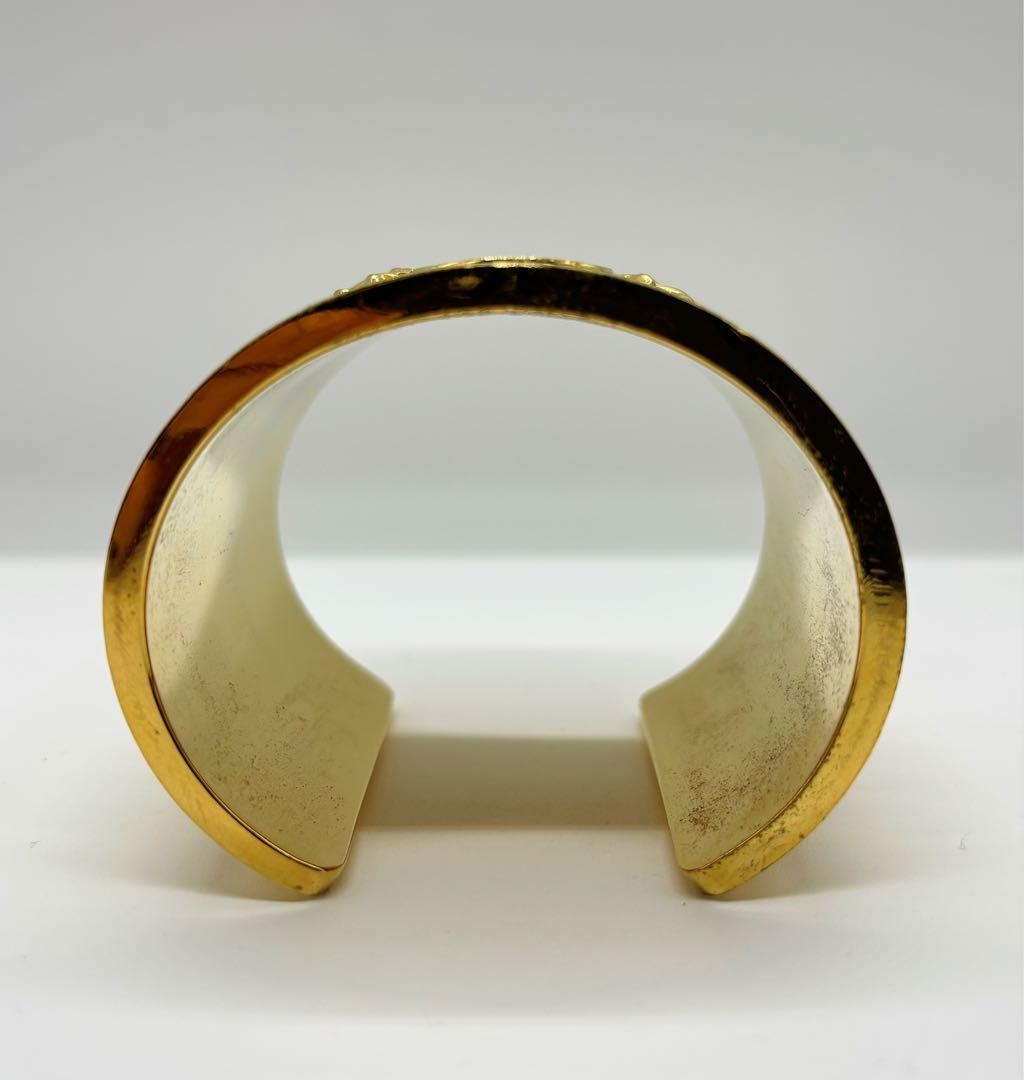 CHANEL/シャネル/ココマーク/バングル/ブレスレット/ゴールド/ヴィンテー