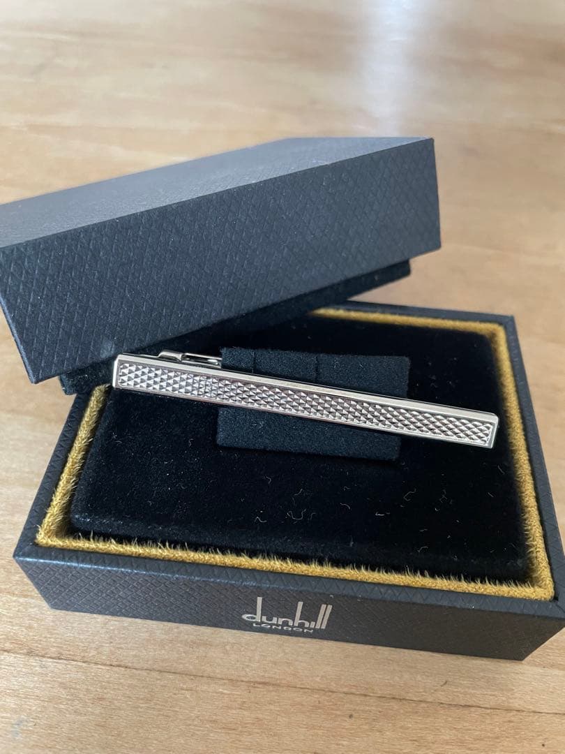 dunhill テクスチャー ネクタイピン《新品未使用》