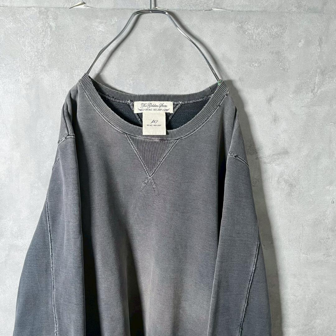 REMI RELIEF フェード 前V スウェット 日本製 N2044