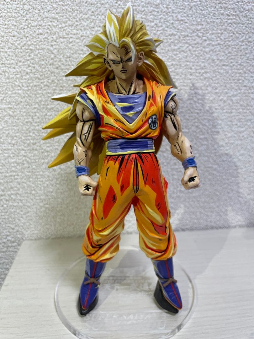 【二次元原作カラー】超サイヤ人3孫悟空　リペイント作品　一番くじA賞と相性抜群！