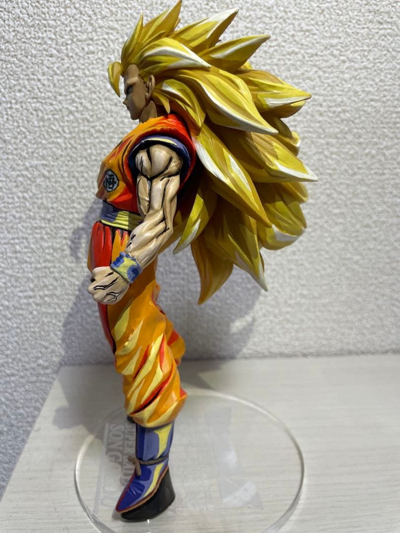 【二次元原作カラー】超サイヤ人3孫悟空　リペイント作品　一番くじA賞と相性抜群！
