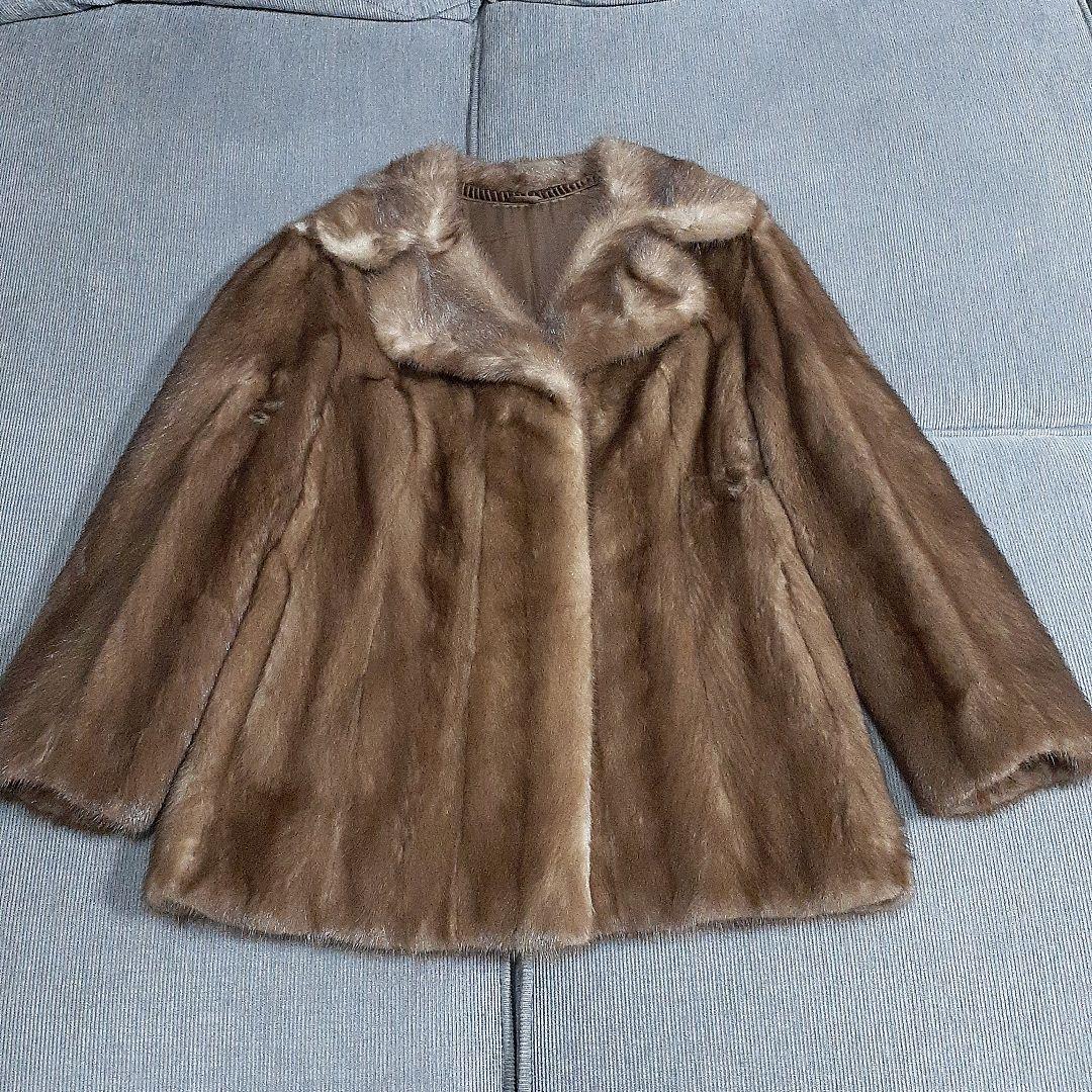 上質ミンク ジャケット コート