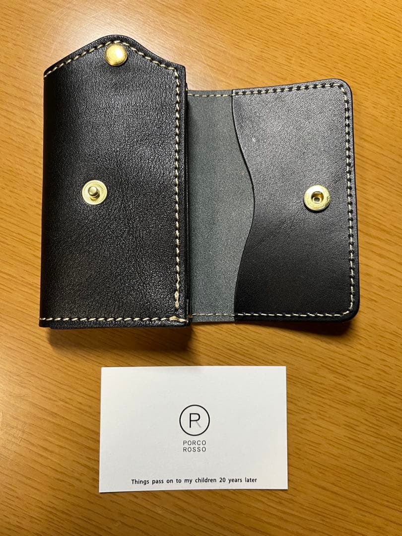 ポルコロッソ　スリムフィットインキーケース