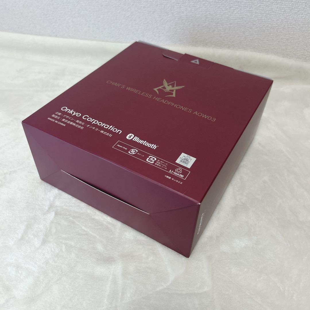 ✨未使用級✨ONKYO シャア専用ワイヤレスヘッドフォン AOW03