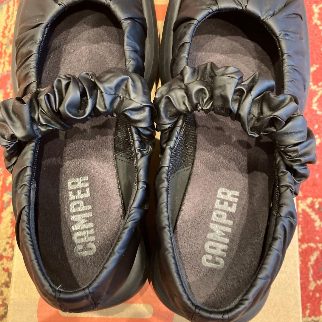 CAMPER Onda ブラック フラットシューズ EU40